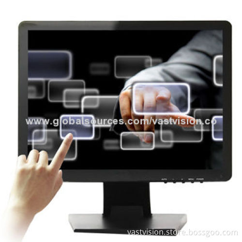 15-inch Touch Monitor with Metal Base, 17, 19, 21.5, 22, 24-inch Available
